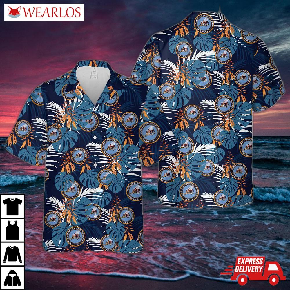 Us Navy Seabee's Of Davisville Hawaiian Shirt