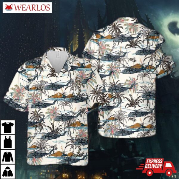 Us Navy Sikorsky Ch-53e Super Stallion Hawaiian Shirt