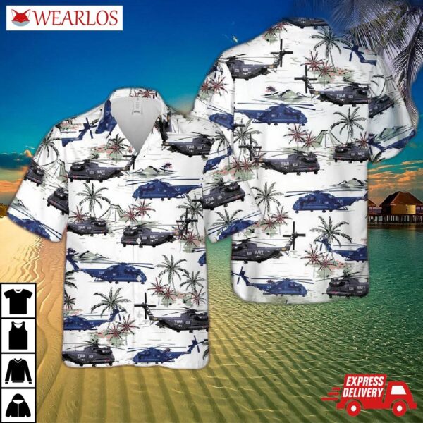 Us Navy Sikorsky Rh-53D Hawaiian Shirt