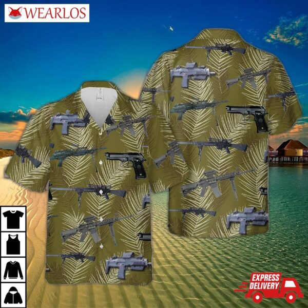 Us Navy Small Arms Hawaiian Shirt