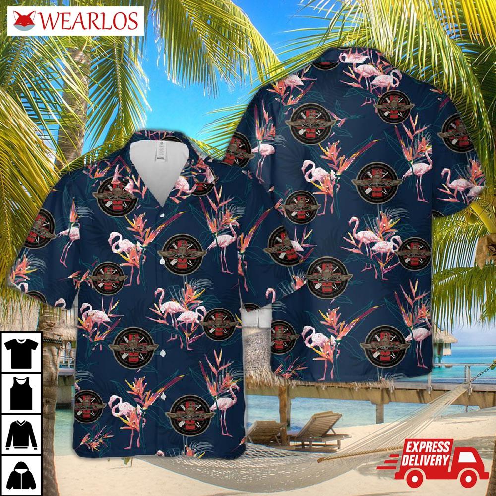 Us Navy Special Amphibious Reconnaissance Corpsman (sarc) Hawaiian Shirt