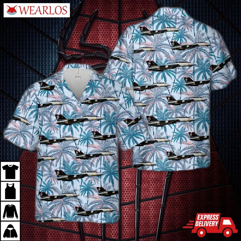 Us Navy Strike Fighter Squadron 101 (vfa-101) Grim Reapers Hawaiian Shirt