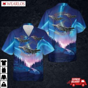 Us Navy Strike Fighter Squadron 81 (strkfitron 81) Vfa-81 'sunliners' Hawaiian Shirt