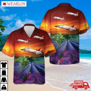 Us Navy T-45c "goshawk" Training Air Wing Two (tw-2) Hawaiian Shirt