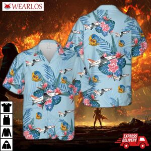 Us Navy Training Squadron Nine (vt-9) T-45cs Hawaiian Shirt
