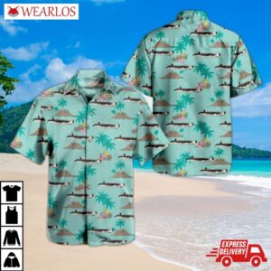 Us Navy Uss Alexandria Ssn-757 Attack Submarine Hawaiian Shirt