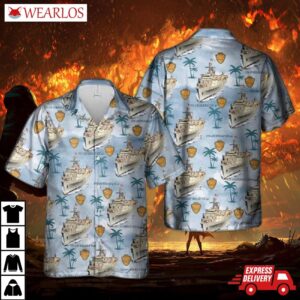 Us Navy Uss Anchorage Lsd36 Hawaiian Shirt