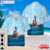 Us Navy Uss Barney (ddg-6) Hawaiian Shirt