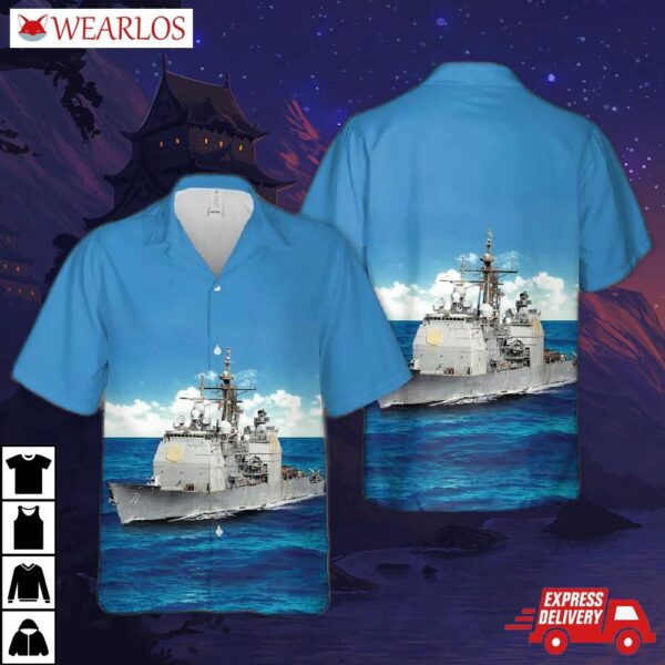 Us Navy Uss Cape St. George (cg-71) Hawaiian Shirt