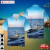 Us Navy Uss Cole (ddg-67) Arleigh Burke-class Destroyer Hawaiian Shirt