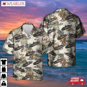 Us Navy Uss Connecticut Ssn 22 Hawaiian Shirt