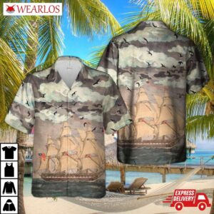 Us Navy Uss Constitution Hawaiian Shirt