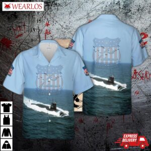 Us Navy Uss Daniel Boone (ssbn-629) Hawaiian Shirt