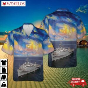 Us Navy Uss Duluth (lpd-6) Hawaiian Shirt