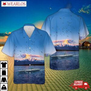 Us Navy Uss Dwight D. Eisenhower (cvn-69) Hawaiian Shirt