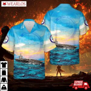Us Navy Uss Enterprise (cvn-65) Hawaiian Shirt