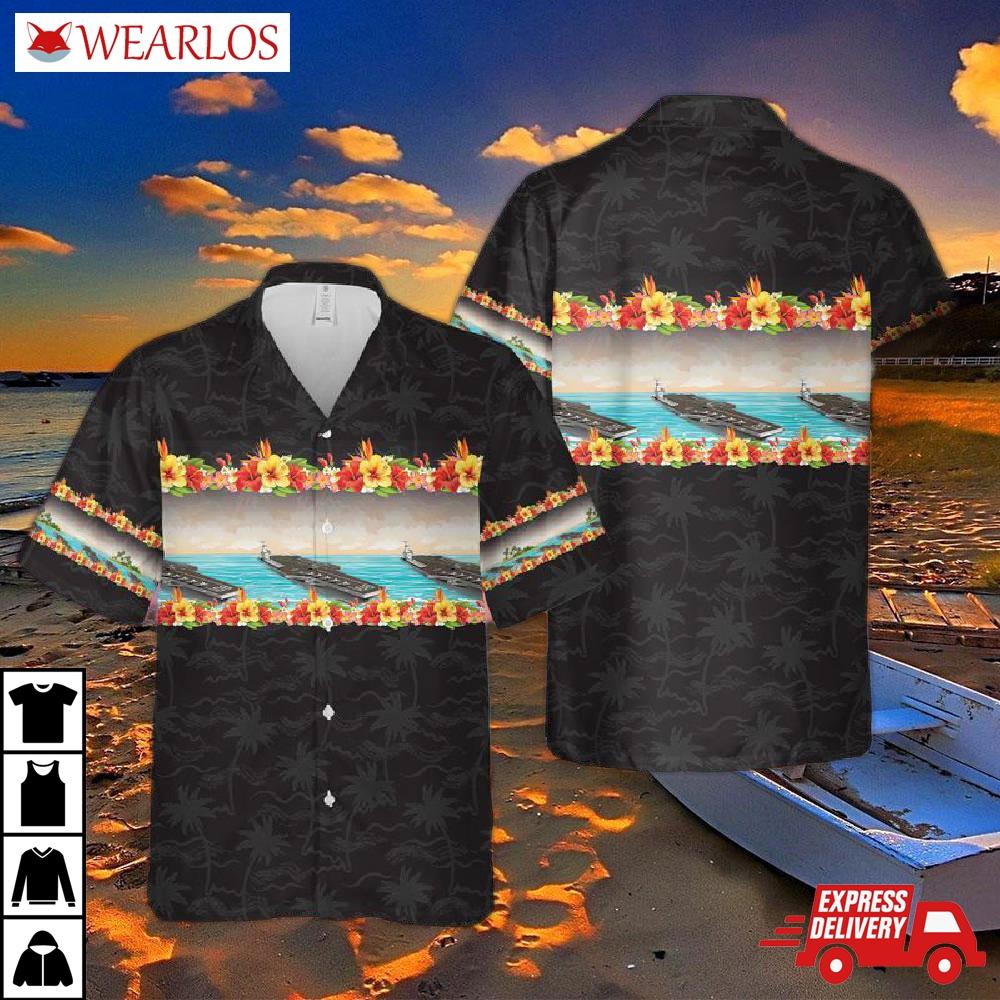 Us Navy Uss Enterprise (cvn-80) Hawaiian Shirt