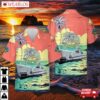 Us Navy Uss Flasher (ss-249) Gato-class Submarine In Wwii Hawaiian Shirt