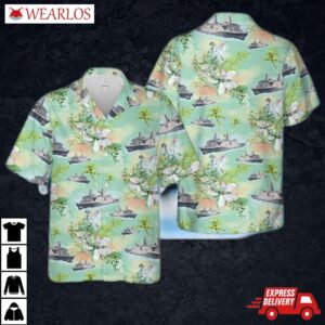 Us Navy Uss Green Bay (lpd-20) Hawaiian Shirt