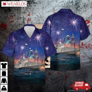 Us Navy Uss Independence (lcs-2) Hawaiian Shirt