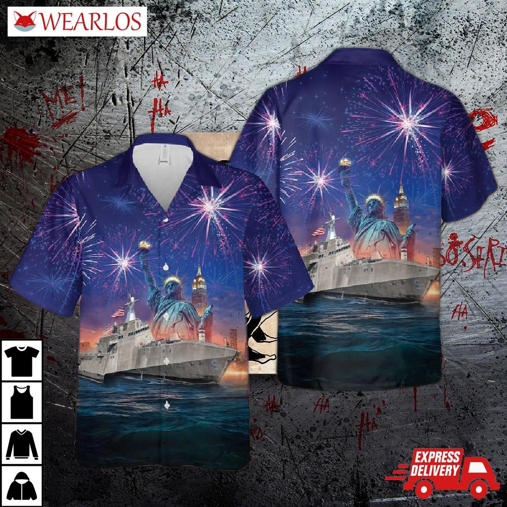 Us Navy Uss Independence (lcs-2) Hawaiian Shirt