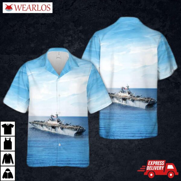 Us Navy Uss Kearsarge (lhd-3) Hawaiian Shirt