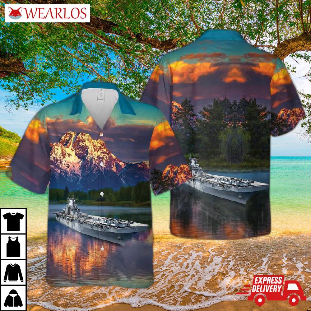 Us Navy Uss Kearsarge (lhd-3) Hawaiian Shirt