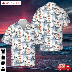 Us Navy Uss Momsen (ddg-92) Arleigh Burke-class Destroyer Hawaiian Shirt