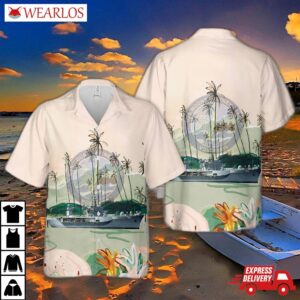 Us Navy Uss Mount Whitney (lcc/jcc 20) Hawaiian Shirt