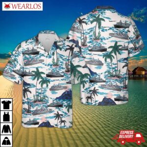 Us Navy Uss New York (lpd-21) Hawaiian Shirt