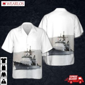 Us Navy Uss Vella Gulf (cg-72) Hawaiian Shirt