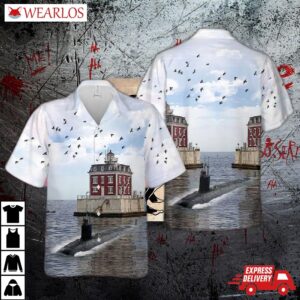Us Navy Uss Vermont (ssn-792) Hawaiian Shirt