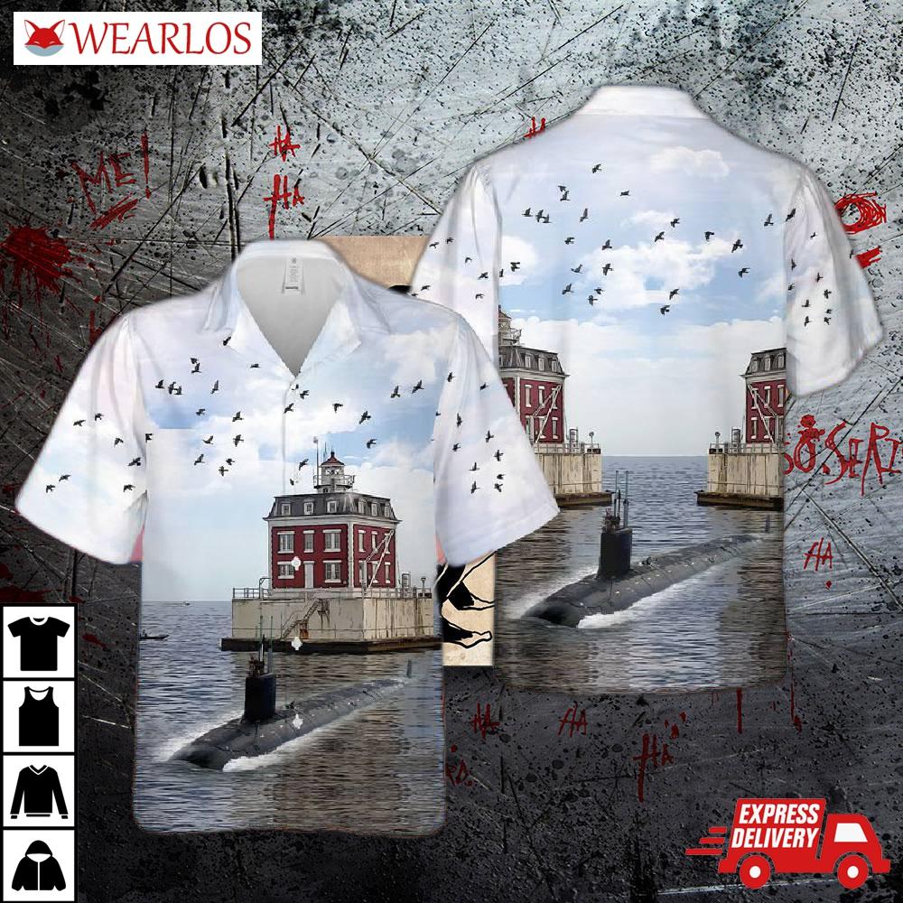 Us Navy Uss Vermont (ssn-792) Hawaiian Shirt