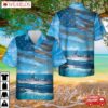 Us Navy Uss Voge (ff-1047) Hawaiian Shirt