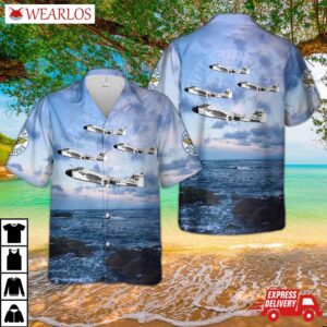 Us Navy Va-75 Sunday Punchers A-6a Intruder Buno 151592, Ag-504 Hawaiian Shirt