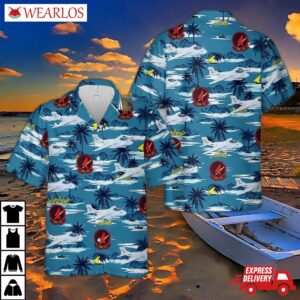 Us Navy Vaq-33 Firebirds 1992 A-6a Intruder Hawaiian Shirt