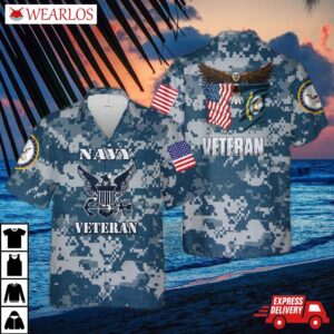 Us Navy Veteran Hawaiian Shirt