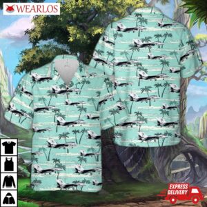 Us Navy Vf-101 F-14b Tomcat Hawaiian Shirt