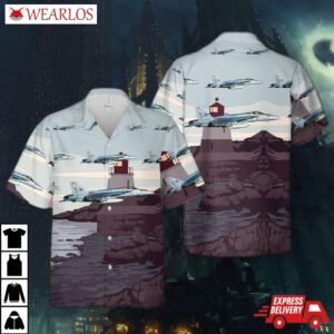 Us Navy Vfa-146 F/a-18e Super Hornet Hawaiian Shirt