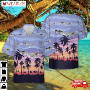 Us Navy Vought A-7 Corsair Ii Of Va-12 Hawaiian Shirt