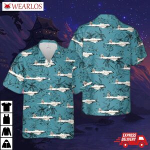 Us Navy Vp-16 War Eagles Lockheed P-3c Hawaiian Shirt