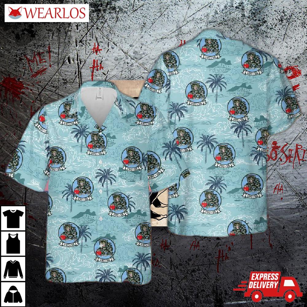 Us Navy Vrc-50 Hawaiian Shirt