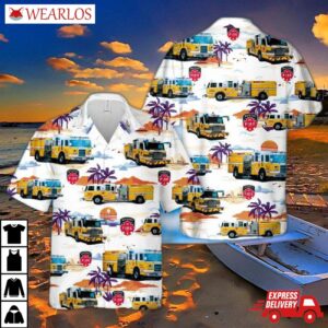 Us Utah Murray City Fire Department Hawaiian Shirt