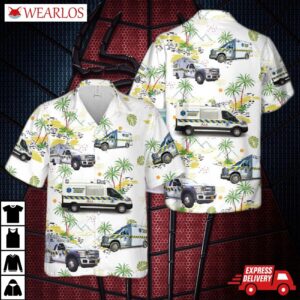 Us Westchester Ems Hawaiian Shirt