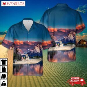 Usa Grady-white Boats 251 Ce Coastal Explorer Hawaiian Shirt