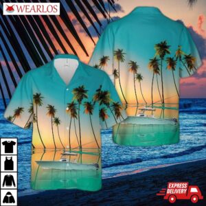 Usa Grady-white Boats Canyon 326 Center Console Hawaiian Shirt