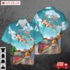 Usaaf Fighter Plane Wwii Lockheed P-38 Lightning Race Hawaiian Shirt