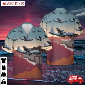 Usaf Arkansas Air National Guard 189th Airlift Wing C-130h Hawaiian Shirt
