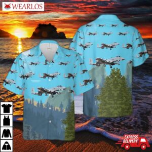 Usaf Idaho Air National Guard 124th Fighter Wing A-10 Thunderbolt Ii Hawaiian Shirt