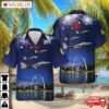 Usaf Missouri Air National Guard 110th Fighter Squadron Mcdonnell Douglas F-15c Eagle, 4th Of July Hawaiian Shirt